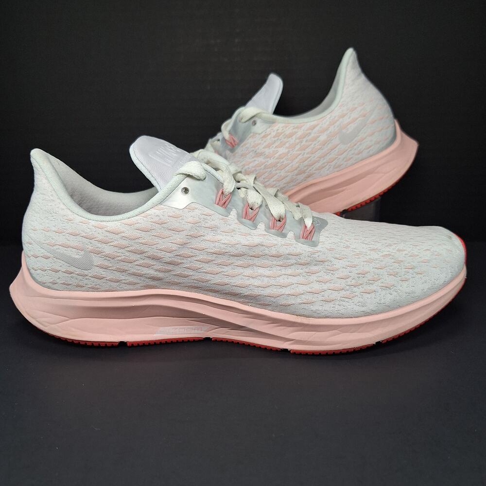 Nike Air Zoom Pegasus 35 PRM White Running Shoes AH8392-100 Women's Size 9.5